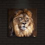 Wallity Cuadro Decorativo en Lienzo Iluminado con LED 40x40 cm